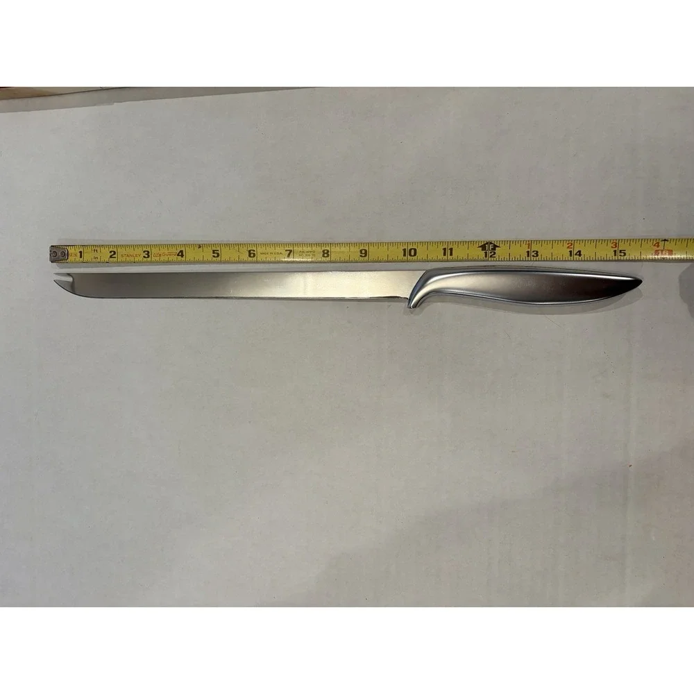 Gerber Snickersnee Carving Knife Vintage Legendary Blades Fork Tip Slicer w/ Box